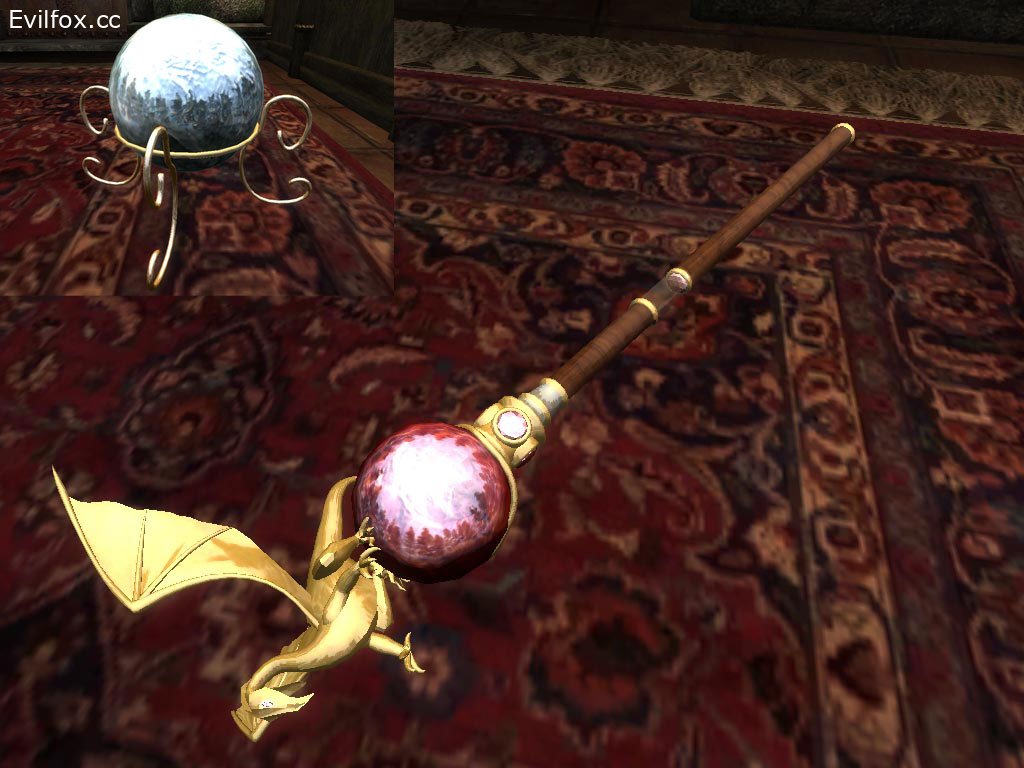 Моды для Oblivion Unenchanted Staves 0.1a
