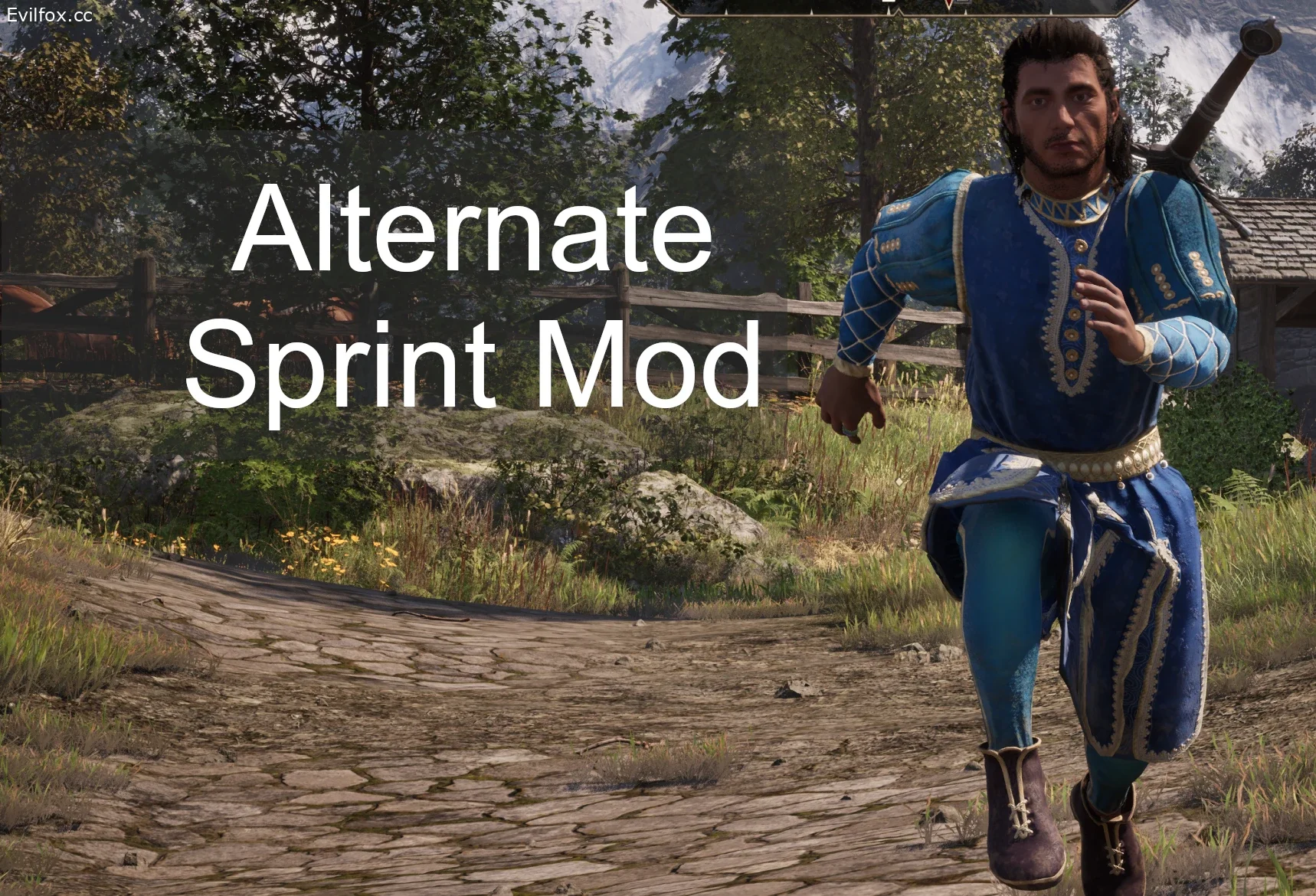 Моды для Oblivion Remastered Альтернативный спринт 1.2.2
