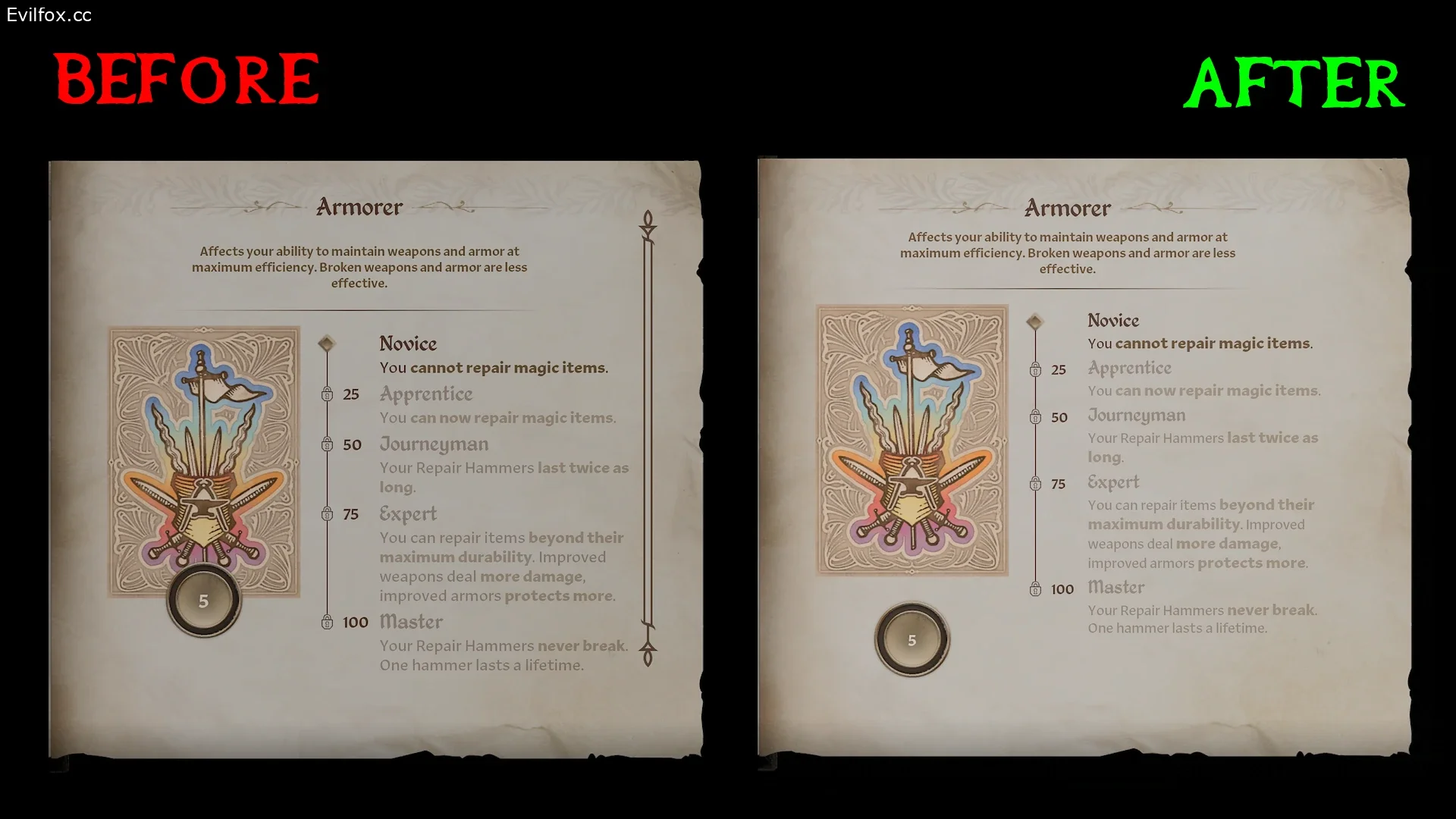 Моды для Oblivion Remastered  Переделанный интерфейс 1.0.12
