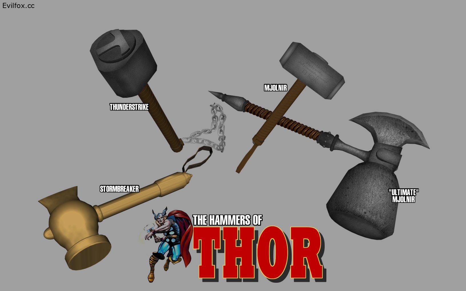 Моды для Oblivion Hammers of Thor