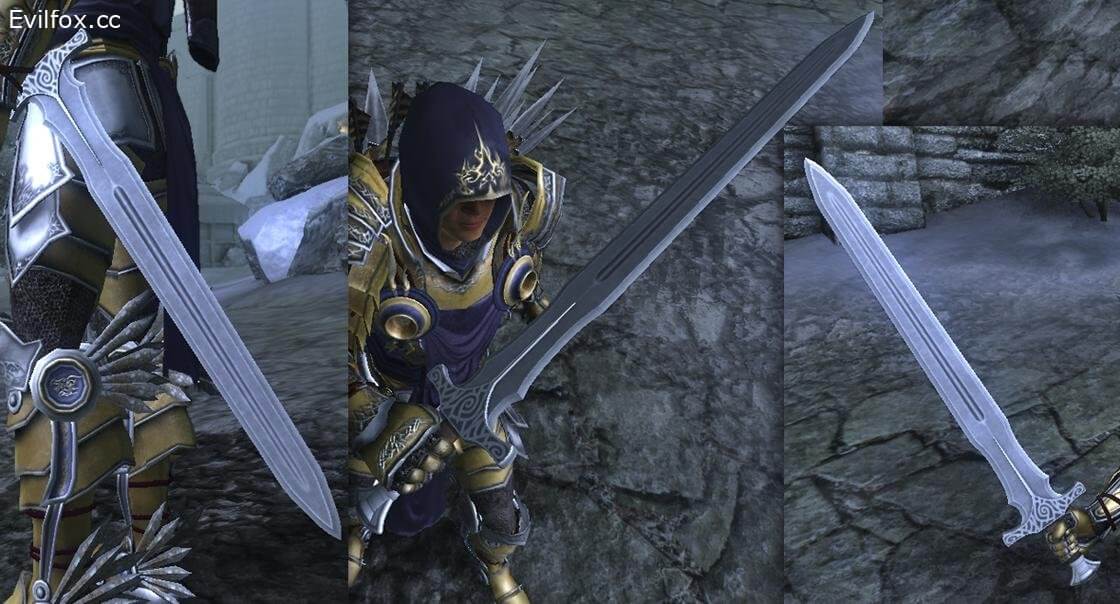 Skyrim Steel Sword / Скайримский стальной меч 2.2