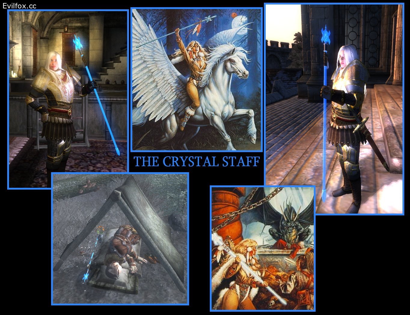 Blue Crystal Staff