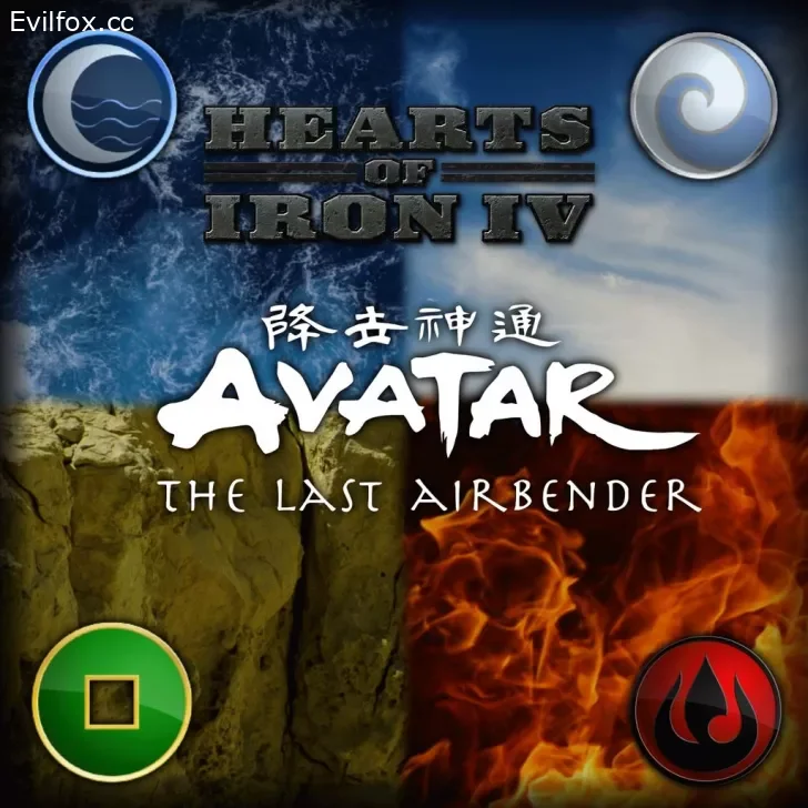 Mod «Avatar - The Last Airbender» for Hearts of Iron 4 (v1.12.1 - 1.12.12)