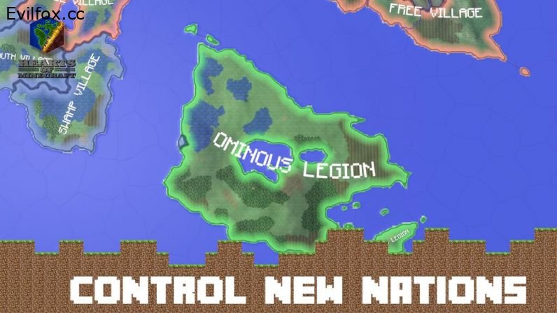 Mod «Hearts of Minecraft: Thorns of Terror» for Hearts of Iron 4 (v1.16.1 - 1.16.5)