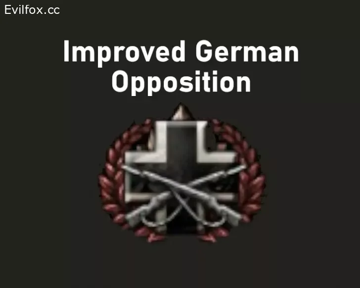 Mod «Improved German Opposition» for Hearts of Iron 4 (v1.12.12)