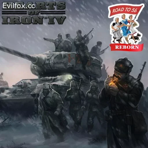 Mod «The Road to 56 Reborn» for Hearts of Iron 4 (v1.12.10)