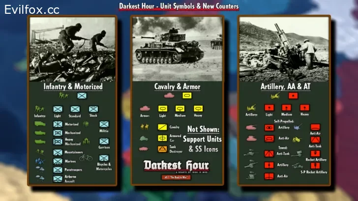 Mod «Darkest Hour» for Hearts of Iron 4 (v1.16.1 - 1.16.10)
