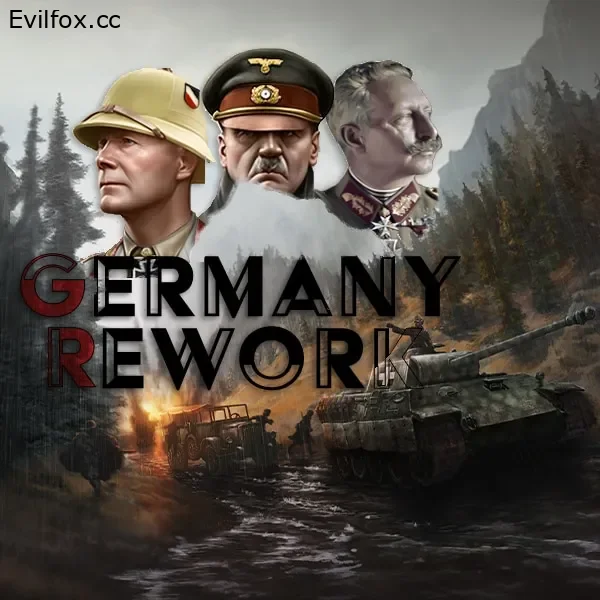 Mod «Germany Rework: Blitzkrieg» for Hearts of Iron 4 (v1.16.10)