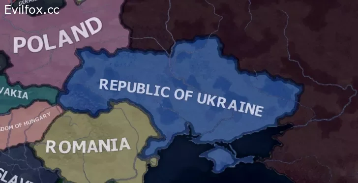 Mod «Ukraine Tag» for Hearts of Iron 4 (v1.11.8)