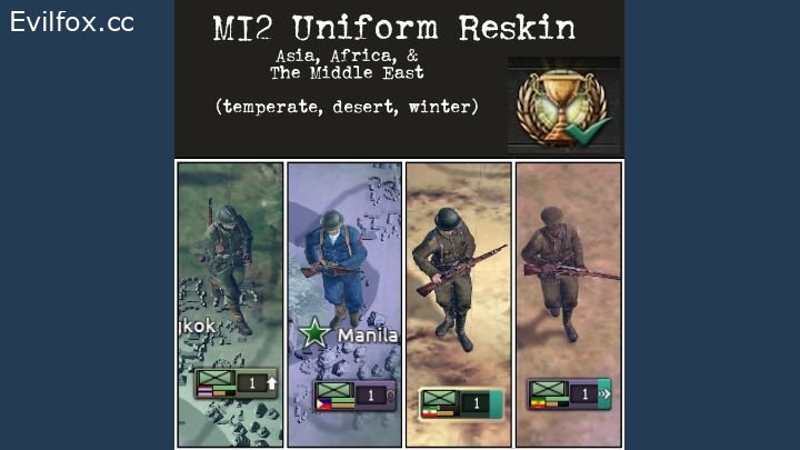Mod «MI2: Asia, Africa, Middle East» for Hearts of Iron 4 (v1.7.1)