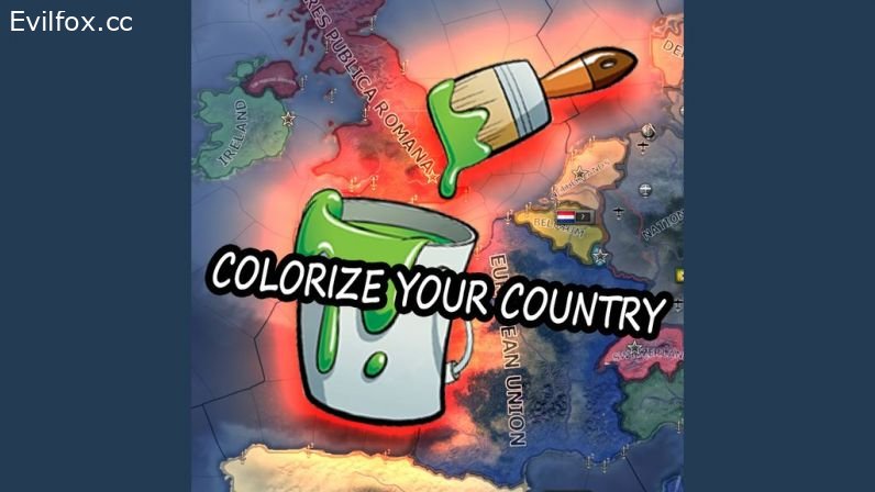 Mod «Colorize Your Country» for Hearts of Iron 4 (v1.10.1 - 1.10.3)