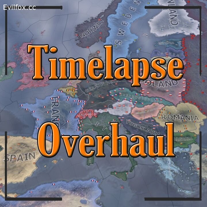 Mod «Timelapse Overhaul» for Hearts of Iron 4 (v1.11.1 - 1.11.5)