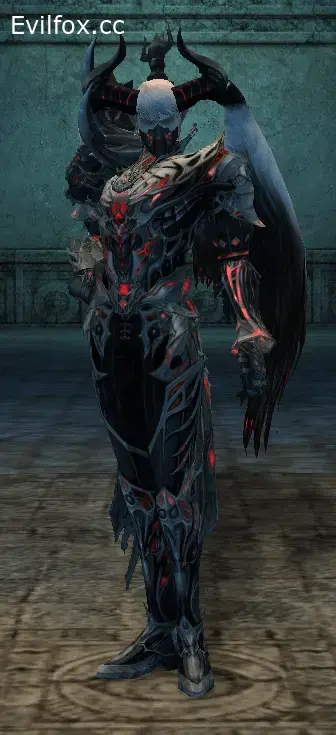 Lineage 2 [High Five] Dark Ranker Costume and Hair Accessory