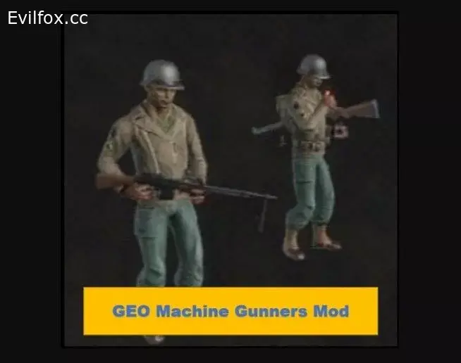 Mod «GEO Machine Gunners Mod» for Hearts of Iron 4 (v1.11.12)