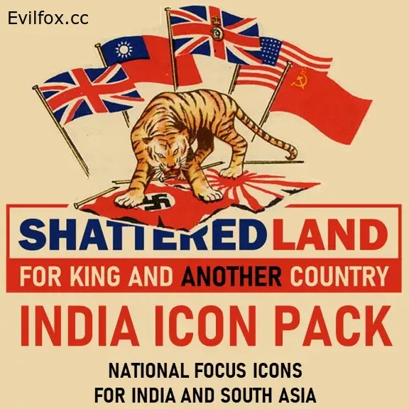 Mod «India Focus Icons» for Hearts of Iron 4 (v1.11.11)