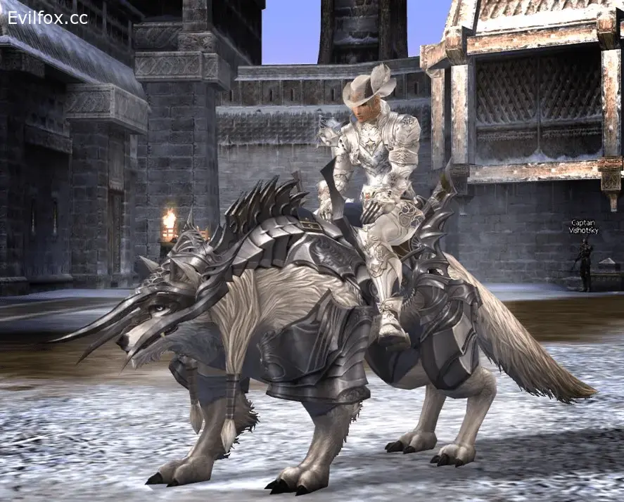 Snow Fenrir Mount for Interlude