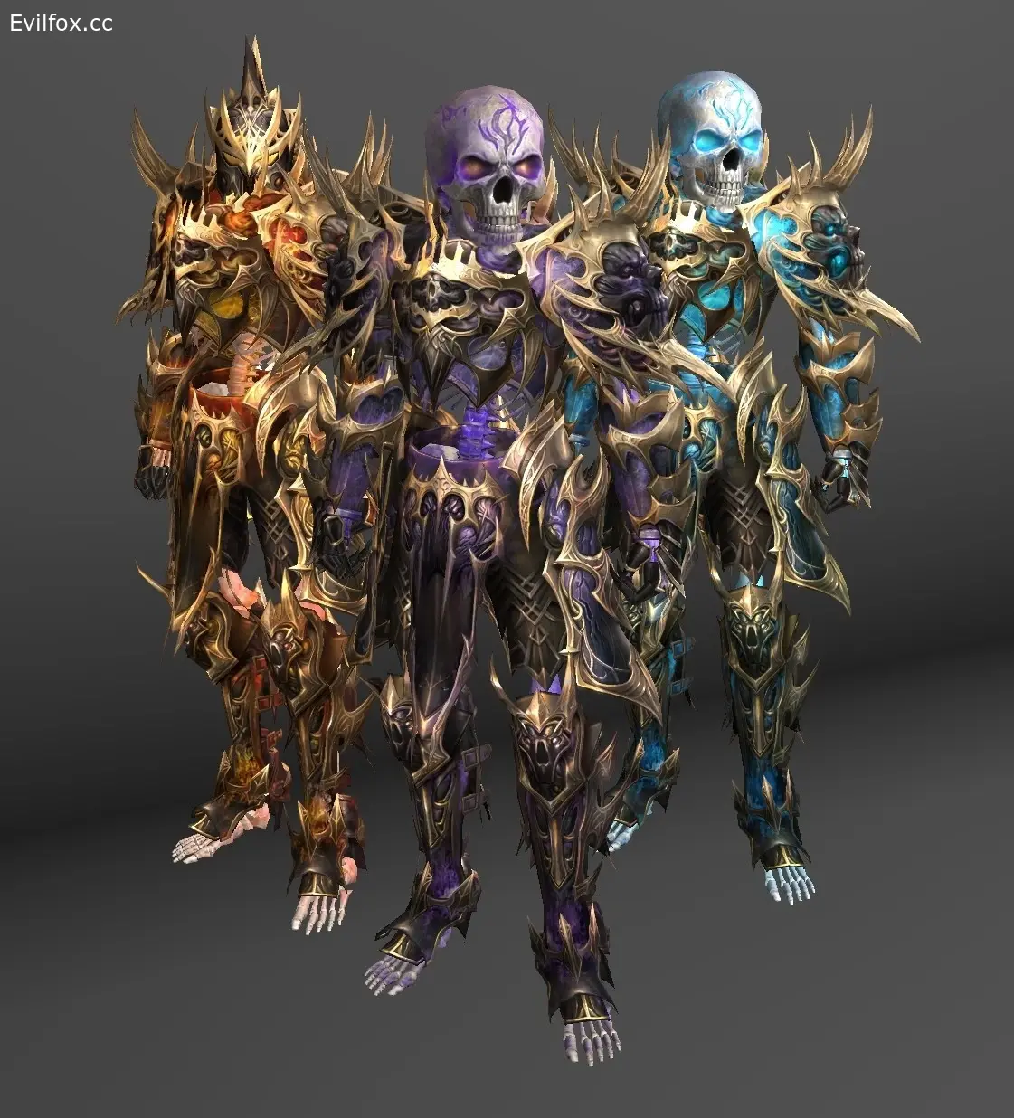 Lineage 2 Interlude] Death Knight Common Suits [Костюмы смерти - обычные]