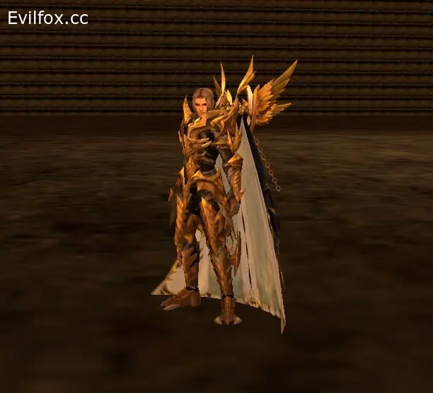 Gold Valakas costume and Cloak (HighFive)