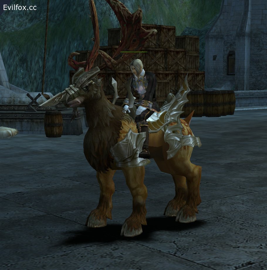 Lineage 2 [ New Pet ] Golden Stag Lord