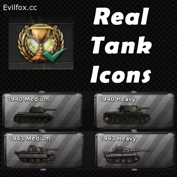 Mod «Real Tank Icons» for Hearts of Iron 4 (v1.11.10)