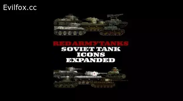 Mod «Red Army Tanks: Soviet Tank Icons Expanded» for Hearts of Iron 4 (v1.11.1 - 1.11.10)