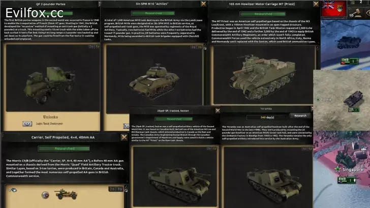 Mod «The British Empire - Allied Armour Addition» for Hearts of Iron 4 (v1.11.9)