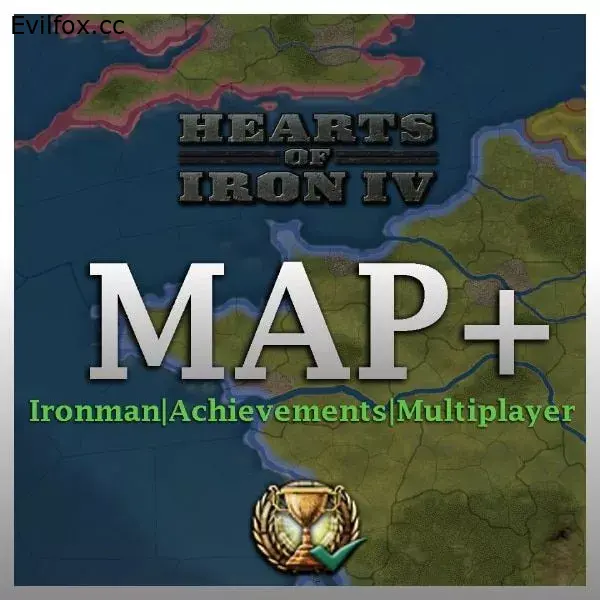 Mod «WW's Map+ (Ironman Compatable)» for Hearts of Iron 4 (v1.11.1 - 1.11.13)