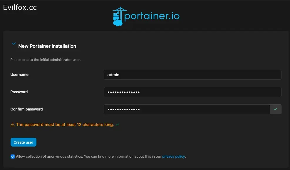 Установка Portainer в Docker