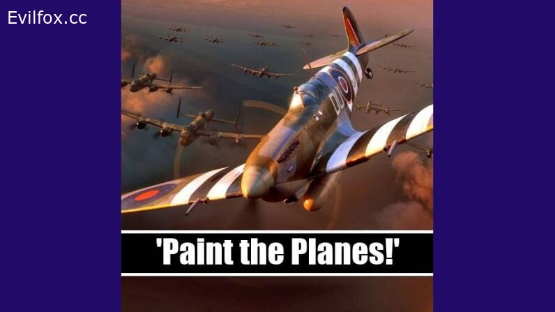 Mod «Air Reskin - Paint the Planes» for Hearts of Iron 4 (v1.12.1 - 1.12.3)